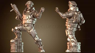 3D модель Бдительная дорожная полиция (STL)