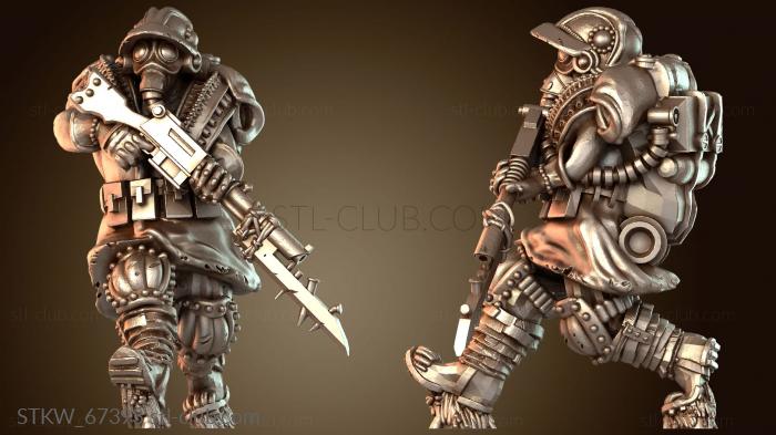 Military Предатель Грим