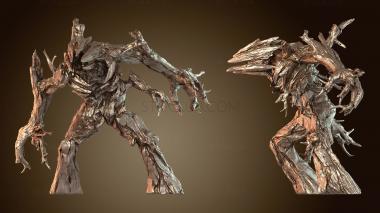3D модель Treant Soldier Lean (STL)