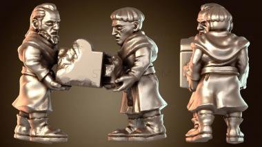 3D модель Экипаж Требушета (STL)