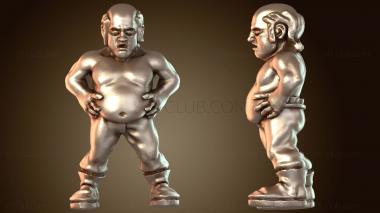 3D модель Экипаж Требушета (STL)