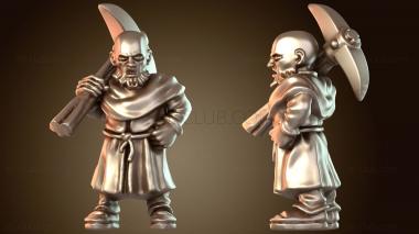 3D модель Требушетный экипаж тактический (STL)