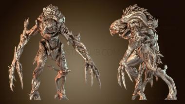 3D модель Древесная Сова Ночной Дух Кин (STL)