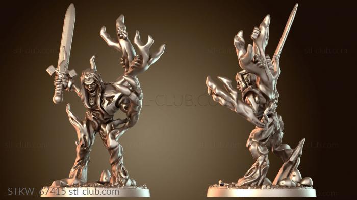 Military Древесные привидения укоренились