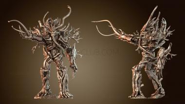 3D модель Атака древолюдей (STL)