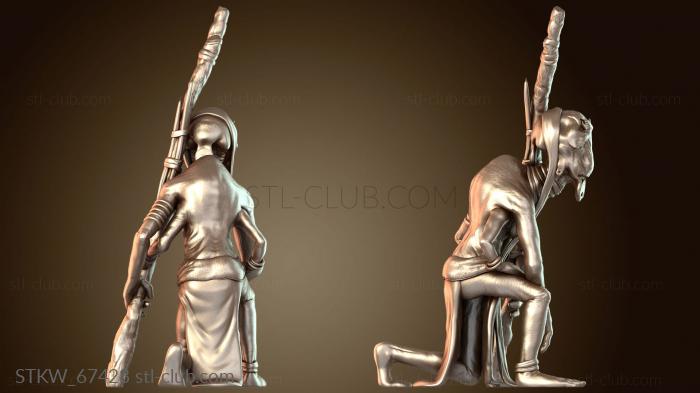 Статуя инопланетянина племени