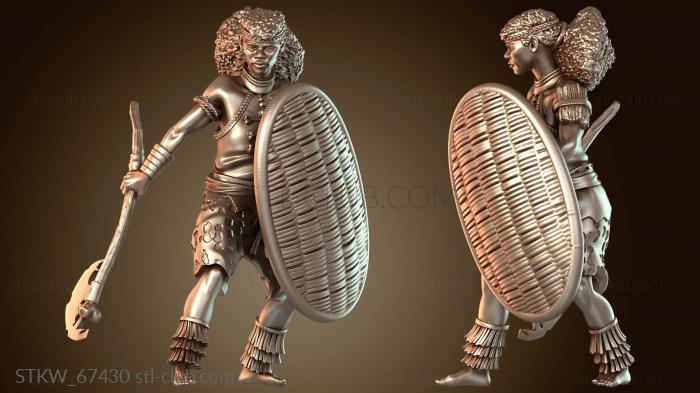 Отважный воин племени