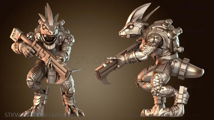 Трицератопс Геккон Бронированный