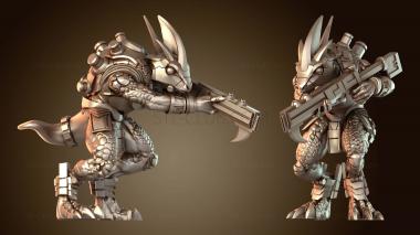 3D модель Трицератопс Геккон Тяжелый (STL)