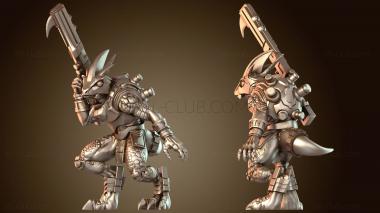 3D модель Трицератопс Геккон Джунгли (STL)