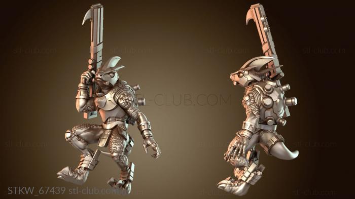 Military Трицератопс Геккон Гибл