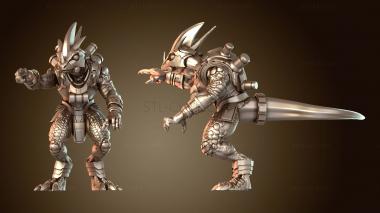 3D модель Трицератопс Гекко Джаггернаут (STL)