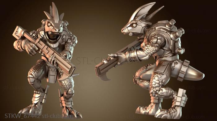 Military Ночной геккон-трицератопс