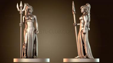 3D модель Самка тритона (STL)