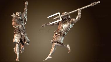 3D модель Тритон Воин Доблестный (STL)