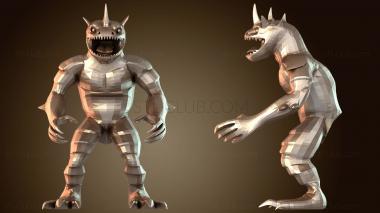 3D модель Троглодит (STL)