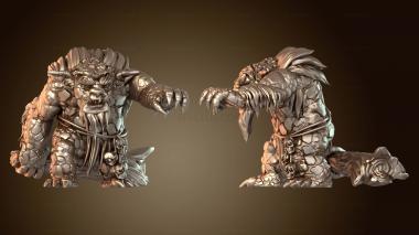 3D модель Тролль Агрессивный (STL)