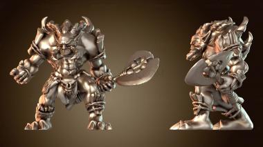 3D модель Тролль Бронированный (STL)