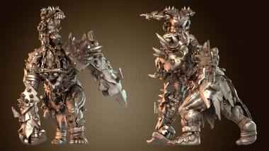 3D модель Тролль-погонщик А (STL)