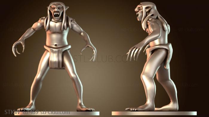 Military Тролль для Shapeways