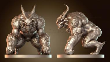 3D модель Крик Рога Тролля (STL)