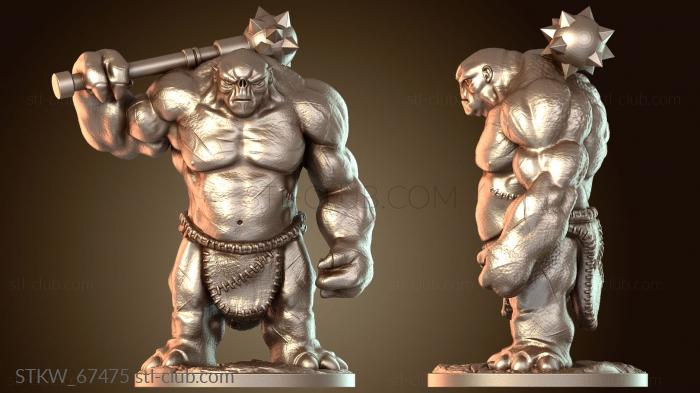 Military Лорд Тролль с Камнем