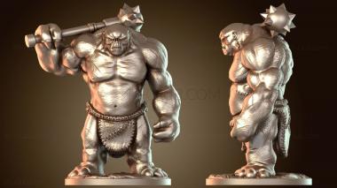 3D модель Лорд Тролль с Камнем (STL)