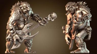 3D модель Гитарист Troll Musicos (STL)