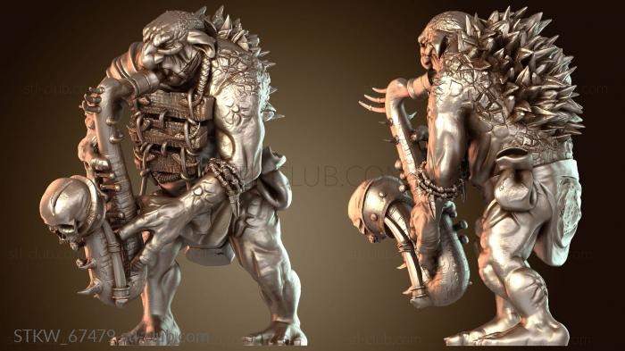 Military Тролль Музыкос Саксофонист