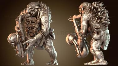 3D модель Тролль Музыкос Саксофонист (STL)