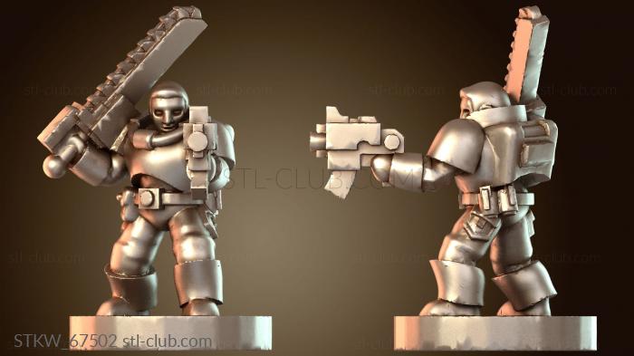 Military Закаленный в боях солдат