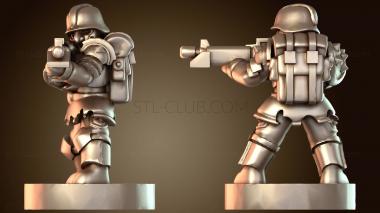 3D модель Trooper Bravo Combat (STL)