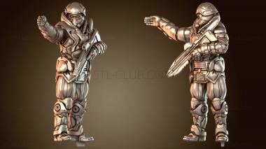 3D модель Командир отряда (STL)