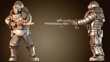 3D модель Солдат-стрелок (STL)