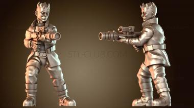 3D модель Гранатометчик штурмовика (STL)