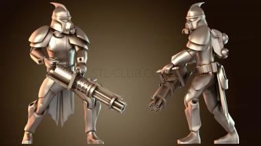 3D модель Тяжелый стрелок-десантник (STL)