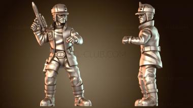 3D модель Солдат праздно (STL)