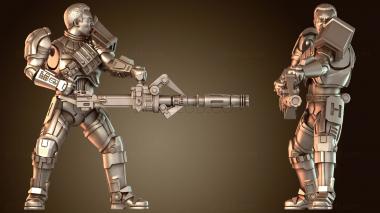 3D модель Командир-ветеран (STL)