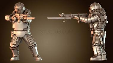 3D модель Ночной дозор солдата (STL)