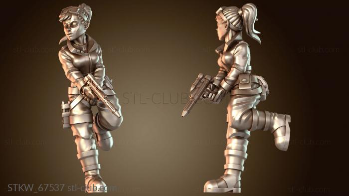 Бегущий солдат