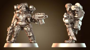 3D модель Сержант-десантник (STL)