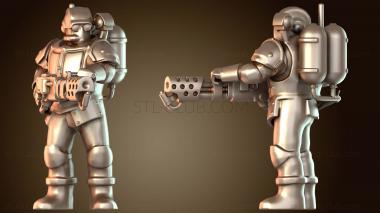 3D модель Готов к использованию огнемета Trooper Scion (STL)