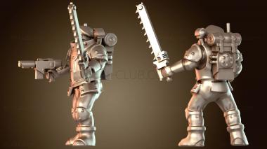 3D модель Солдат Сцион Темпестор Прайм (STL)