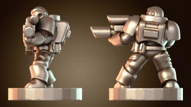 3D модель Десантник-Сталкер (STL)