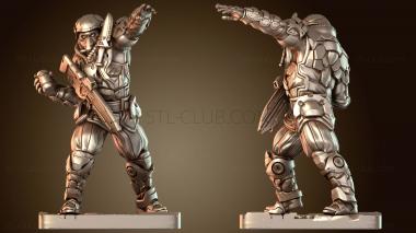 3D модель Гранатометчик «Темпест» (STL)