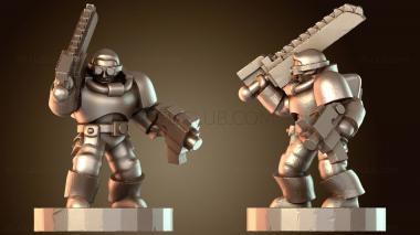 3D модель Солдат-фанатик (STL)