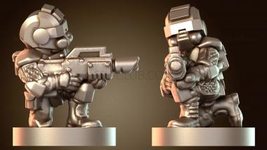 3D модель Тактические десантники (STL)