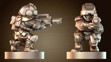 3D модель Ветераны десанта (STL)