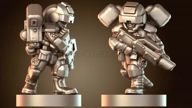 3D модель Командование десантников (STL)