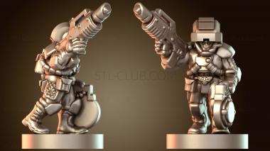 3D модель Тяжелые пехотинцы (STL)